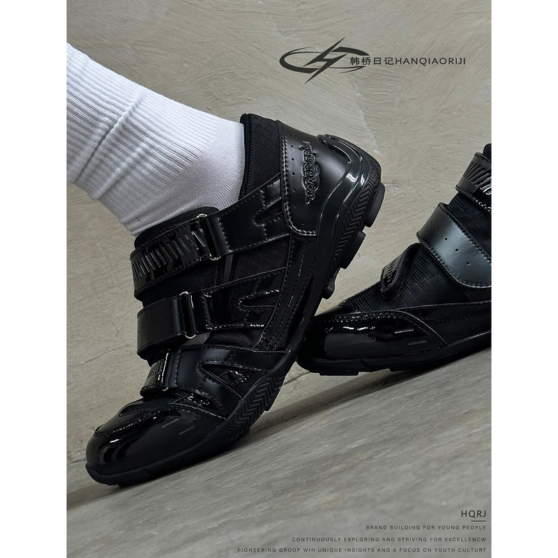 Hanqiao Diary [Youyuan Series] "Functional" Summer Breathable Velcro Outdoor Casual Shoes Men's Sports Jogging Shoes