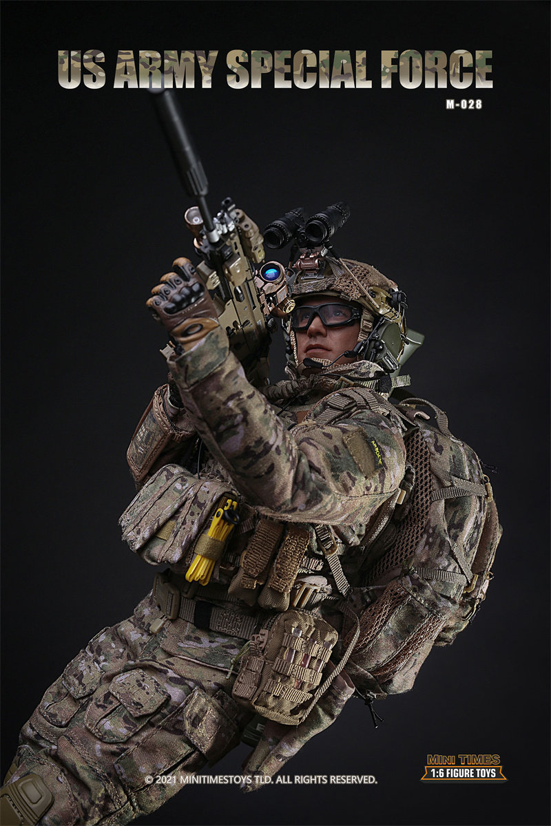 MiniTimes Toys M028 US Army Special Force Action Figure 1/6 Model