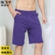 Quần Pyjama cho nam Quần cotton mùa hè mỏng Modal Cotton Home Quần Five Points Loose Quần short Casual Kích thước lớn Boxer quần jogger nam