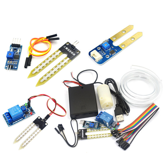 토양 수분 센서 토양 수분 측정기 감지 모듈 5V12V 자동 급수 스마트 자동차 키트
