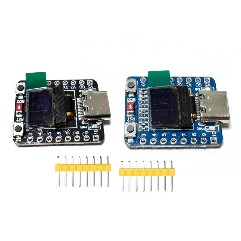 Esp32-C3 Oled Development Board Ceramic Antenna Esp32 Development Board Wifi Bluetooth 0.42inch Screen