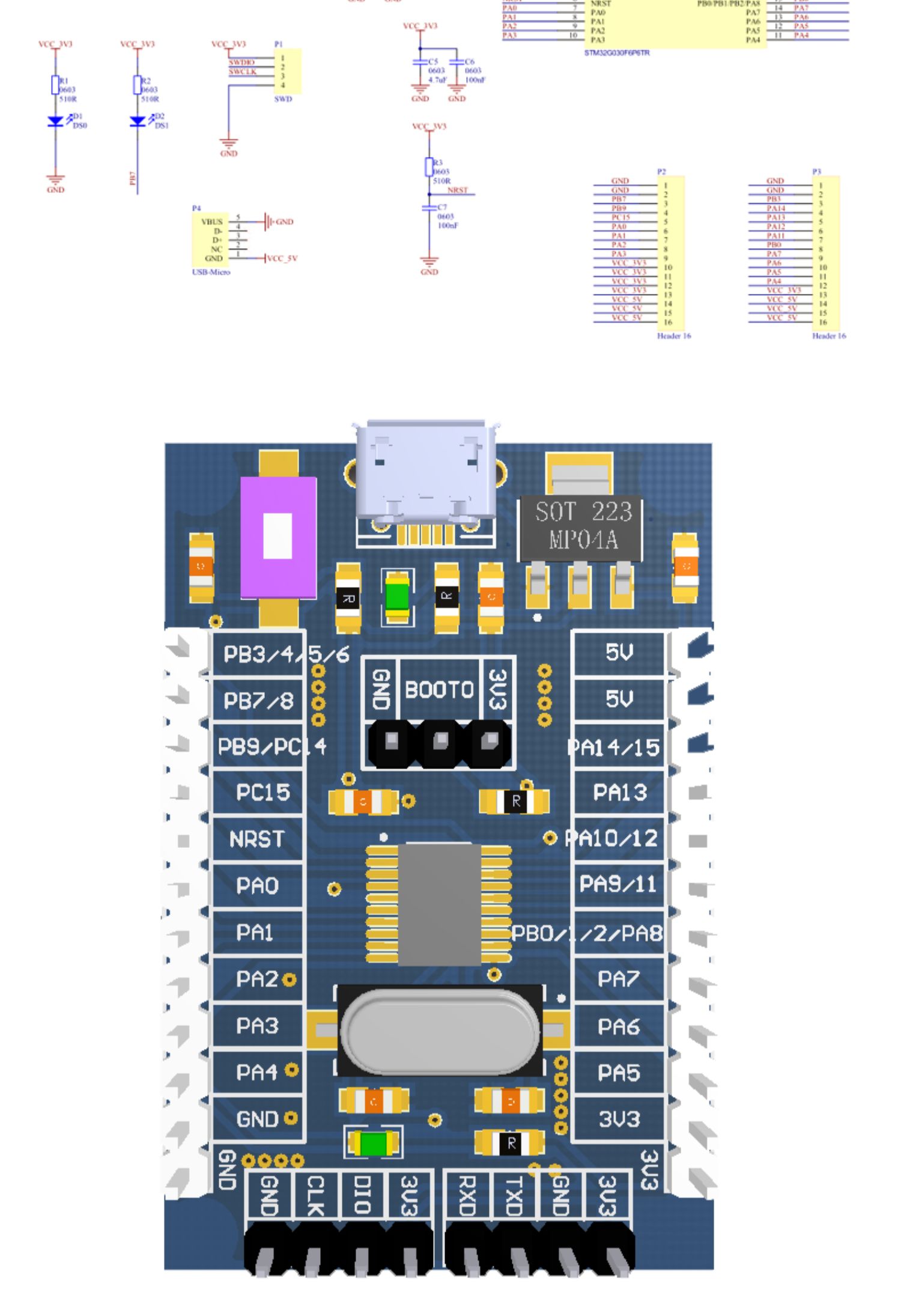 stm32g030f6p6 stm32g030开发板_天猫12年老店 Risym-risym旗舰店 - 淘优券 - 详情图