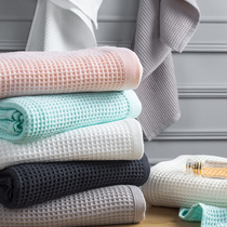 Pure color face washing towel absorbent non-hair bathing bath towel household hand wipe small square towel Children Baby gauze