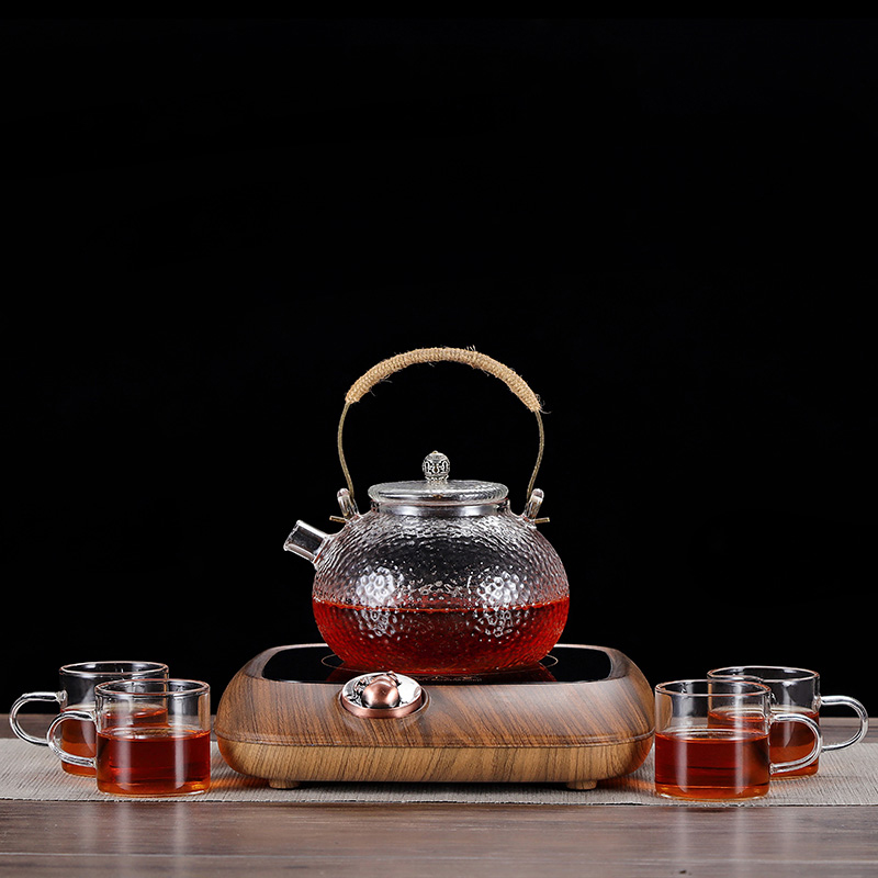 A complete set of heat - resistant glass tea set electric TaoLu cooking tea stove teapot household scented tea health tea tea