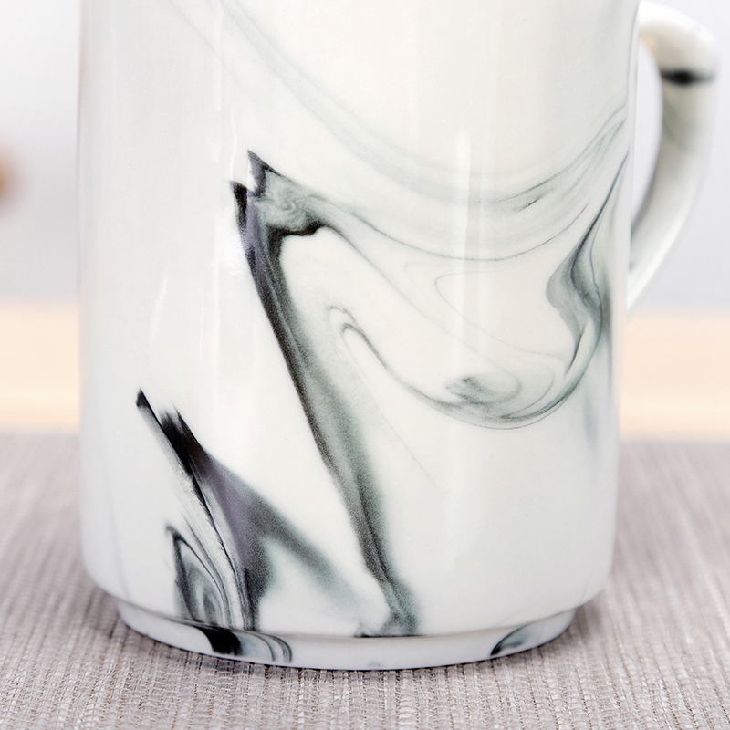 Friend is ceramic cup cup home office cup meeting gift tea cup couples mark cup with bladder custom