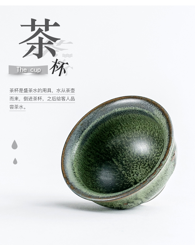 A friend is A complete set of ceramic kung fu tea set automatic tea modern household utensils teapot tea gift set tea service