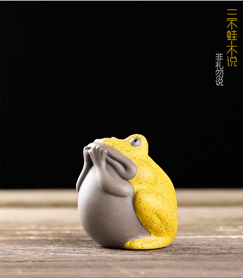 Creative purple sand tea brother spoil your up pet decorative home furnishing articles play kung fu tea tea tea tea accessories