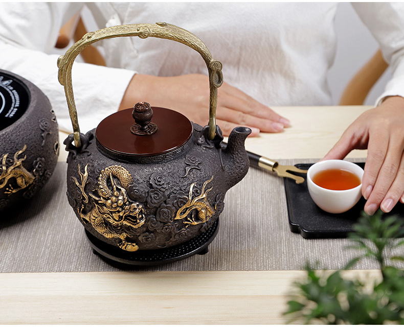 Friend is electric TaoLu cast iron pot boiling teapot household utensils suit teapot tea stove boiling pot of tea
