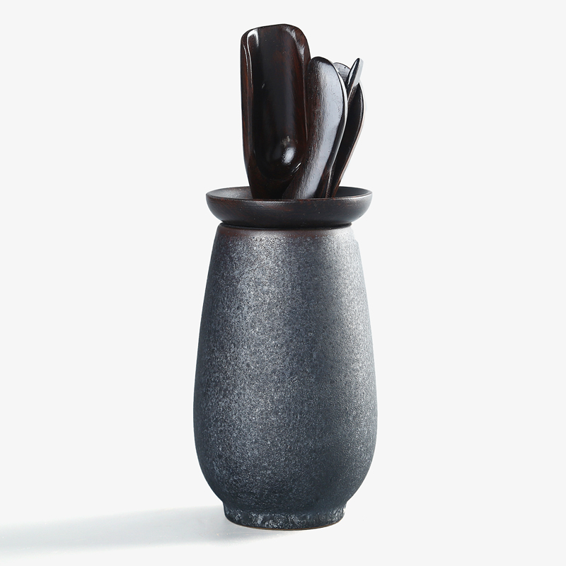 Friend is kung fu tea sets accessories ebony wood of a complete set of ceramic tea six gentleman with zero combination