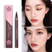 Judydoll màu cam không thấm nước và bút kẻ mắt nhanh khô cực kỳ mịn bên trong kẻ mắt chống mồ hôi nhờn mịn màng mà không trang điểm chóng mặt - Bút kẻ mắt