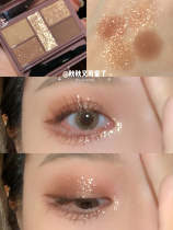 Clear-through amber Chestnut Makeup Well Field Canmake Autumn Winter New Five-Pearl Light Eye Shadow 23 Geodesy