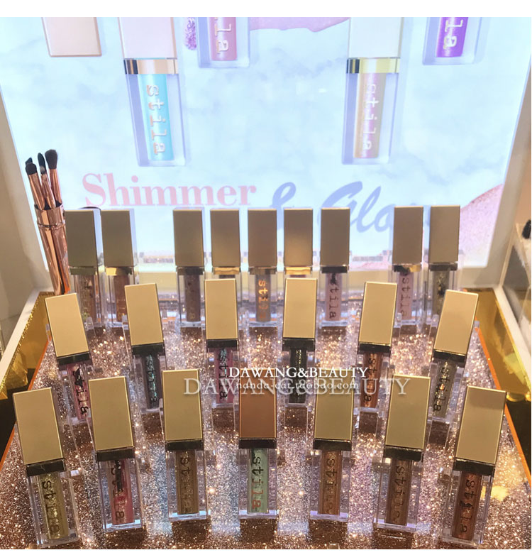 Tại chỗ holika holika lỏng bóng mắt kim loại ánh sáng ngọc trai ma thuật nằm tằm sequin màu kéo dài phấn mắt morphe