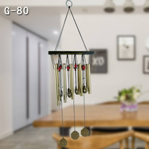 Ancient bronze wood multi-tube anti-rust wind Suzuki big number home temple Xuanguan Wind hanging decoration home pendant 0 aluminum tube wind bell