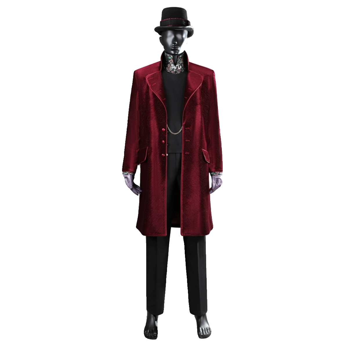 漫乐查理和巧克力工厂cos服威利·旺卡套装5065！_Cosplay男装_淘宝游戏网, image size:1200x1200