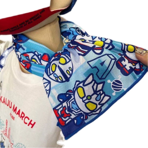 Ultra, японский летний Ультрамен Тига, детское пляжное полотенце от пота, накидка, шарф, Спот (в наличии), Анпанман