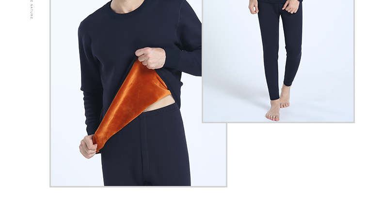 Sous-vêtement chaud jeunesse simple en coton - Ref 766481 Image 16