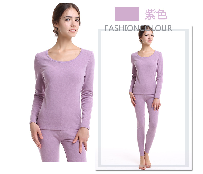 Sous-vêtement chaud jeunesse simple en coton - Ref 766541 Image 19