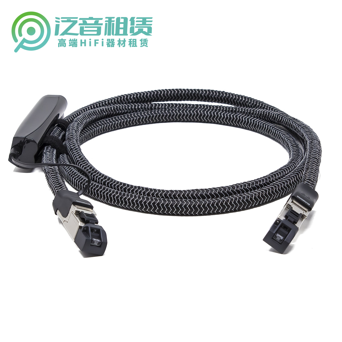 Leasing Audioquest Line St. AQ Diamond Flagship Sterling Silver Network Line LAN Line RJ E I2S Line