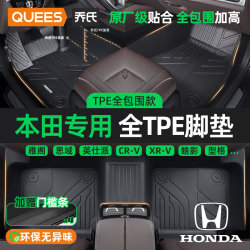 Joe's Tpe Car Floor Mats, Full Coverage, Suitable for Honda Crv, Accord, Civic, Xr-V, Vezel, Fit, E:Ns1