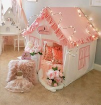 Nordic ins Childrens tent Small house Indoor princess room Girl baby game room Sleep split bed artifact cotton