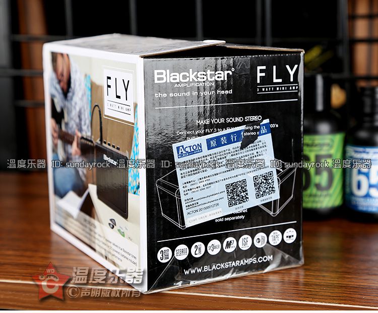 Blackstar FLY3 Mini Black Star Mini 3 Wát Guitar Loa Máy Tính Để Bàn Âm Thanh Nhỏ Nhiệt Độ Cụ loa soundbar