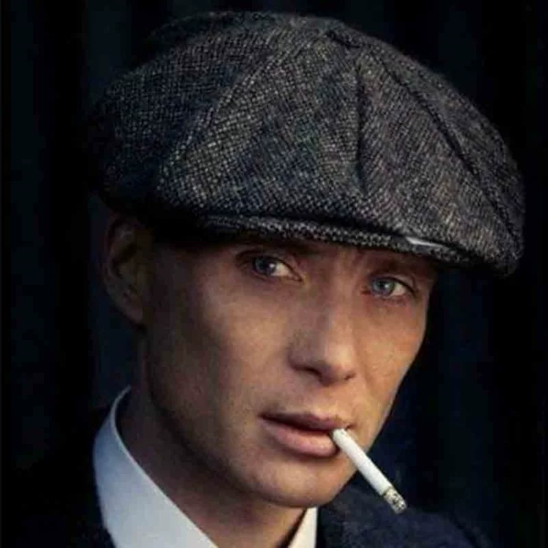 Клеточная шляпа BeRet классическая ретро Newsboy мужская восьмиугольная шляпа
