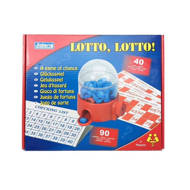 Spot Seconds Lotto Lotto Lotto Children's Toy Awards Machine Table Tour Bingo Bingön Desktop Games Home Entertainment