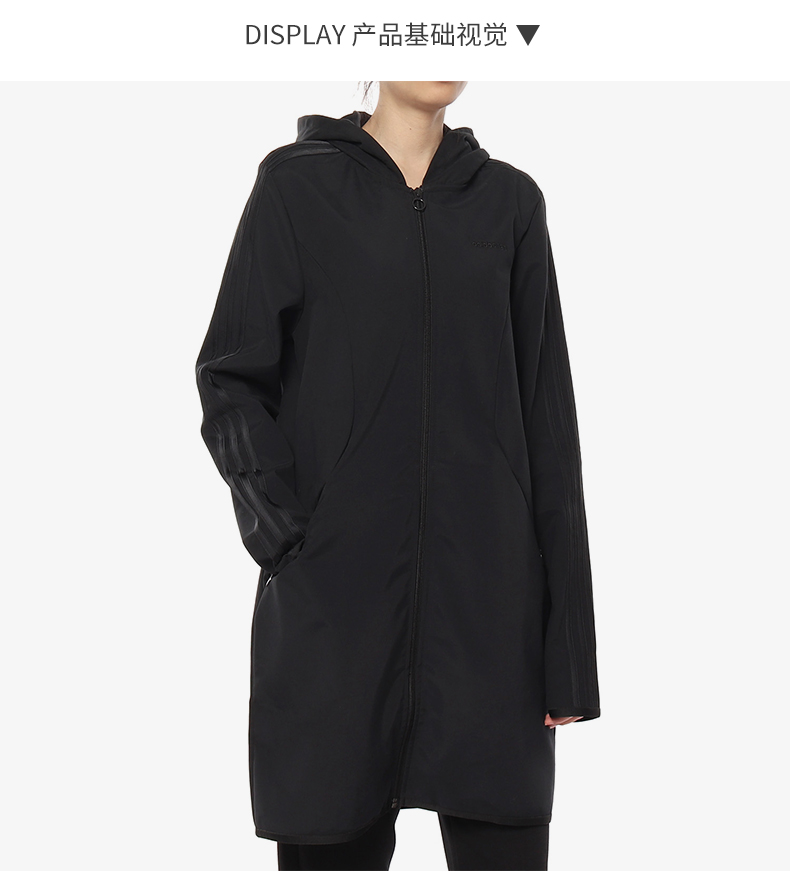 Áo khoác thể thao mới Adidas / Adidas Authentic 2019 áo khoác dài mới DX0051 - Áo khoác thể thao / áo khoác áo khoác the thao nữ