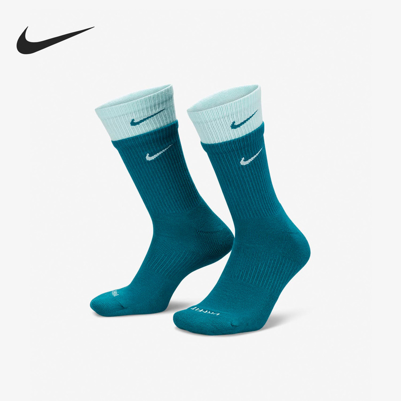 Nike Official Genuine New Men's and Women's Breathable Fitness Casual Sports Socks One Pair Dd2795-302