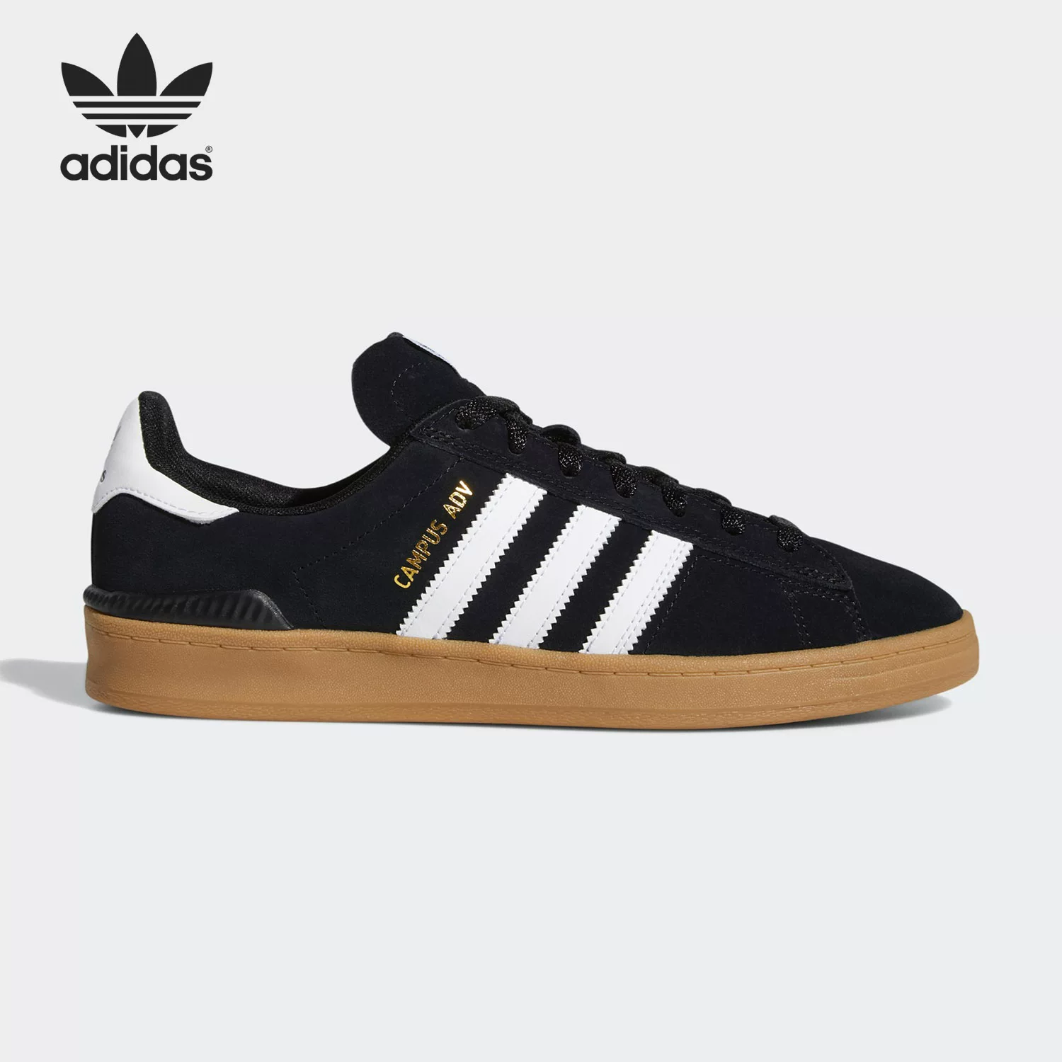 Кеды для скейтборда Adidas Campus ADV мужские и женские, классический стиль, размеры 35,5–47