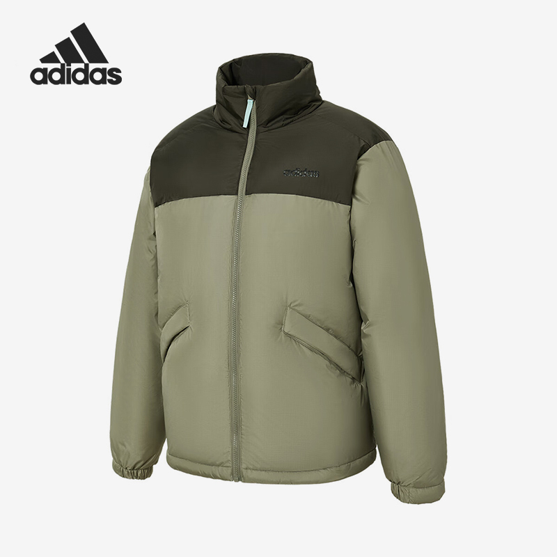 Adidas/Adidas Genuine New Men's Retro Warm Fashion Patchwork down Jacket Jl8262