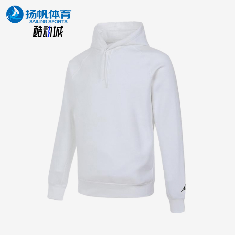 Nike/Nike Genuine Jordan Pullover New Men's White Hooded Classic Sweatshirt Aq1209-100 Nike/Nike Genuine Jordan Pullover New Men's White Hooded Classic Sweatshirt Aq1209-100