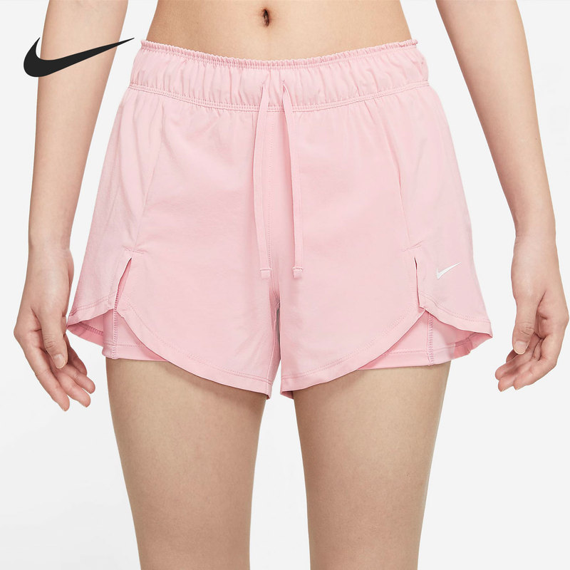Nike/Nike Genuine Women's Two-In-One Supportive and Dry Training Sports Shorts Da0454-630