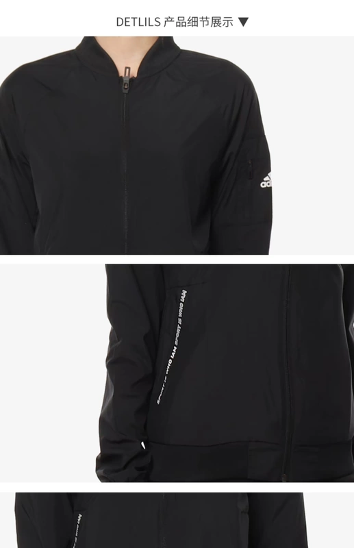 Áo khoác thể thao mới của Adidas / Adidas 2019 áo khoác thể thao mới đội mũ trùm đầu CX5158 - Áo khoác thể thao / áo khoác áo khoác reebok nam