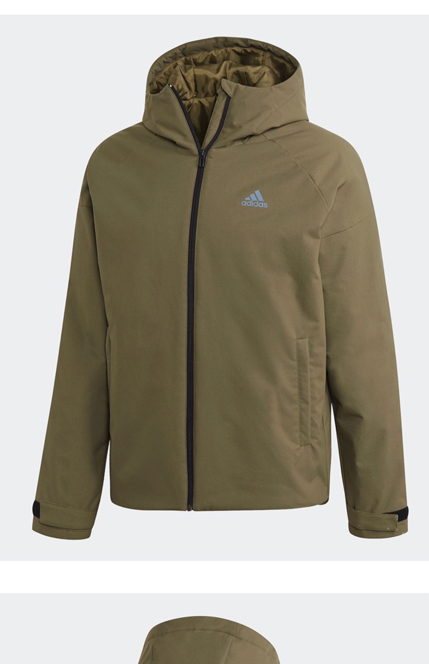 Adidas / Adidas Authentic nam 19 mùa thu mới áo khoác chống gió ấm áp áo khoác cotton giản dị DZ7624 - Quần áo độn bông thể thao mẫu áo phao lông vũ nữ đẹp