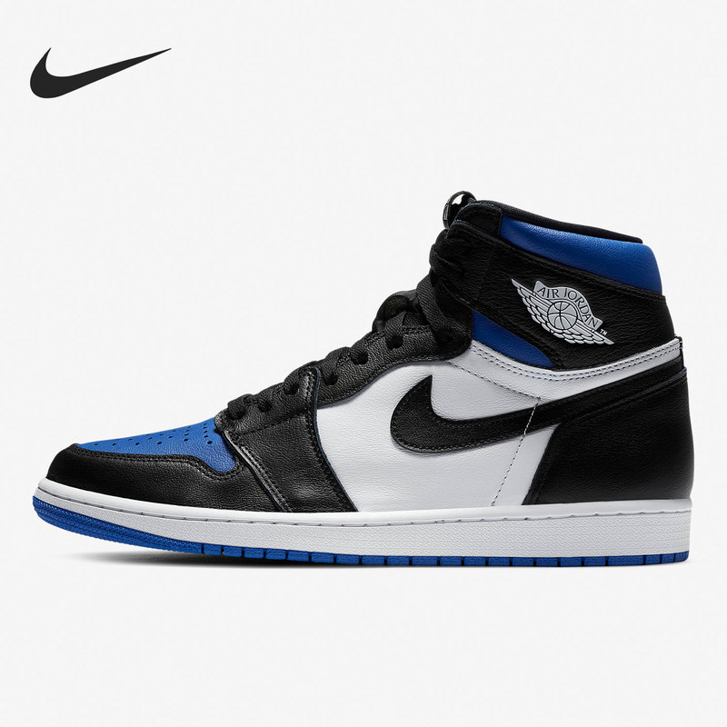 Nike Official Authentic Air Jordan 1 High Aj1 Men's and Women's Basketball Shoes 555088-041