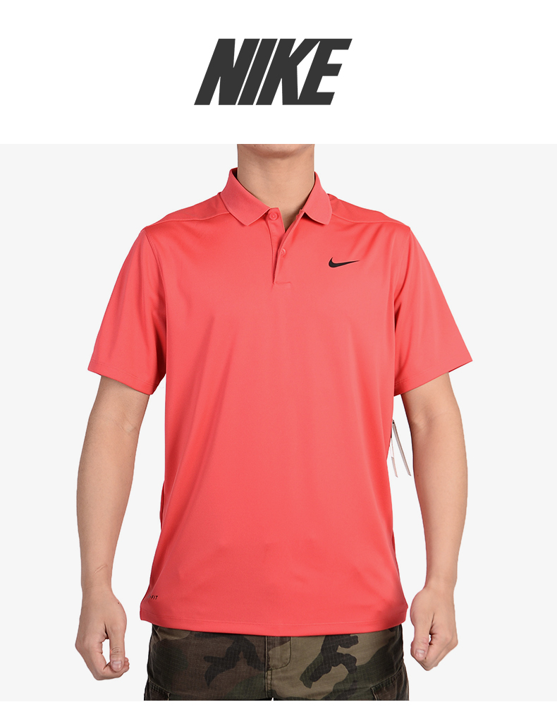 Nike Nike golf golf nam áo thun polo áo thun tennis tay ngắn 891858 - Áo polo thể thao áo polo pierre cardin