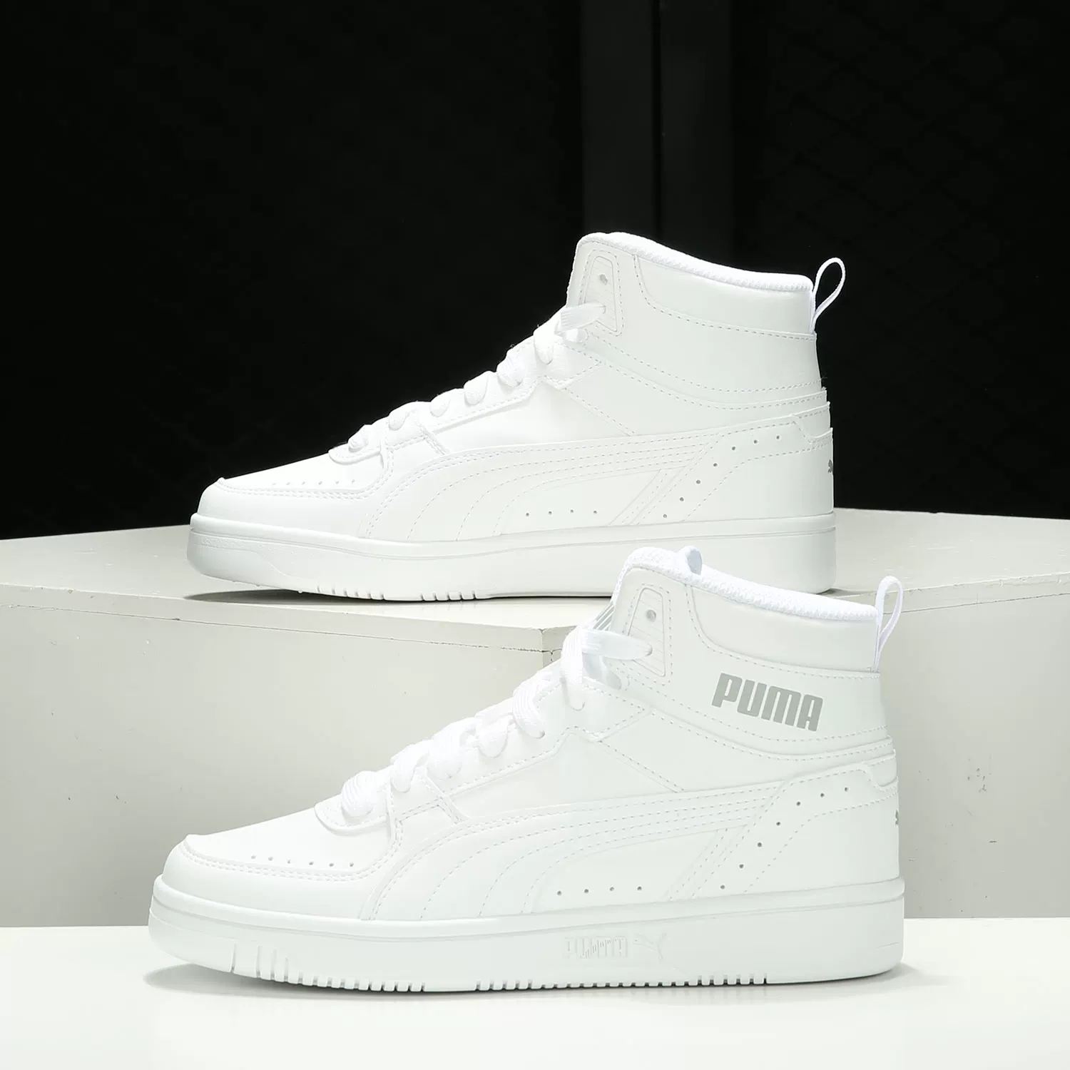 Puma/ Официальные подлинные кроссовки Rebound JOY мужские и женские высокие спортивные и повседневные 374765-06