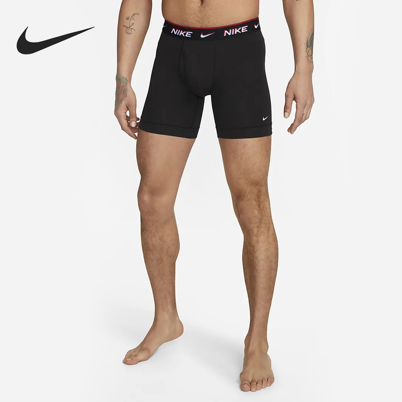 Nike/Nike Official Authentic Dri-Fit Men's Sports Training Boxer Briefs 3-Pack Dv3970-914