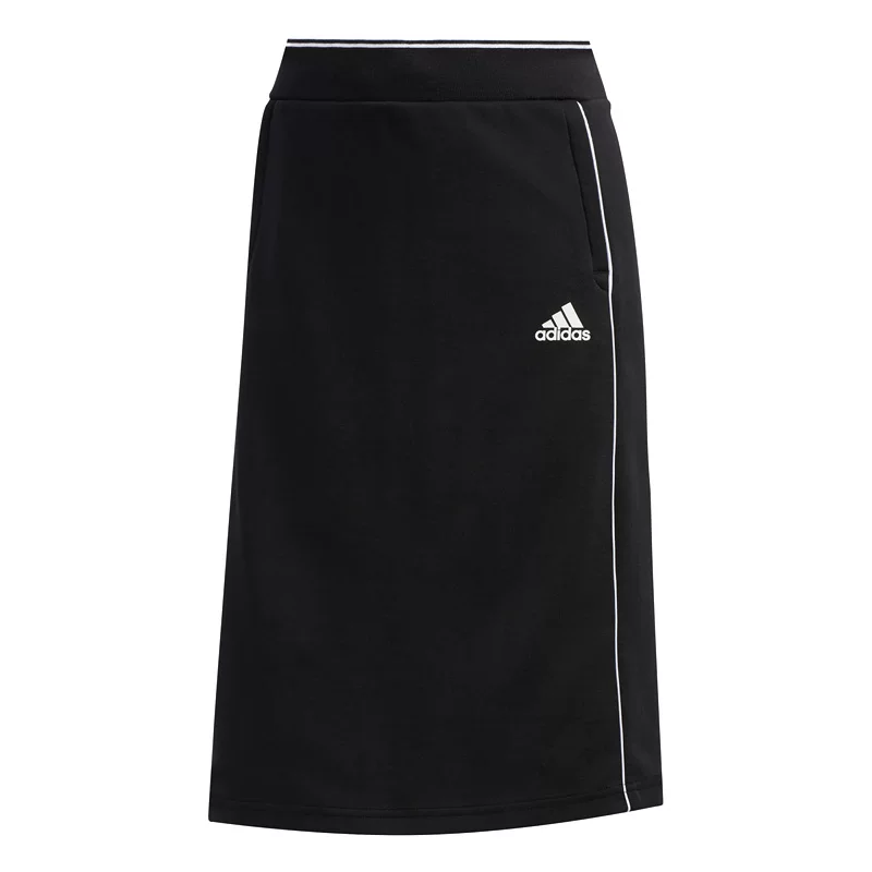 Платье Adidas/Официальное Adidas женская повседневная спортивная юбка Halway FM9254