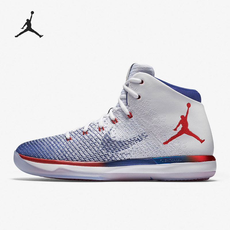 Nike/Nike Genuine Men's Versatile Non-Slip Lightweight High-Top Retro Basketball Shoes 845037-107