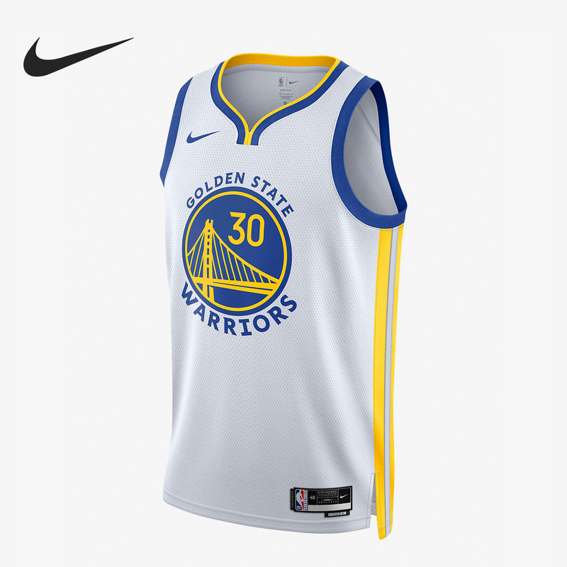 Nike Official Authentic Nba Golden State Warriors Men's Basketball Sleeveless Jersey Dn2077-100