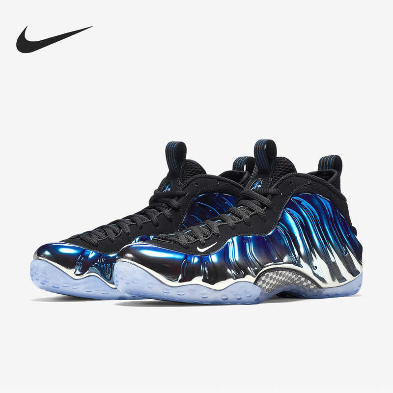 Nike Official Authentic Foamposite One Men's Anti-Slip Combat Basketball Shoes 575420-008 Nike Official Authentic Foamposite One Men's Anti-Slip Combat Basketball Shoes 575420-008