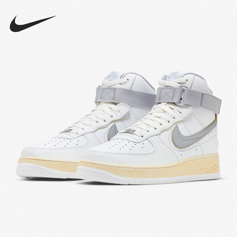 Nike Official Authentic Air Force 1 Af1 Air Force One High-Top Sneakers Dv4245-101