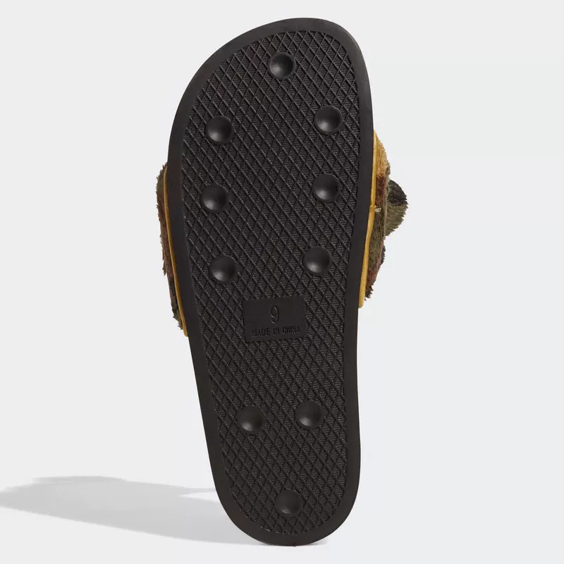 Сланцы Adidas clover, плюшевые спортивные шлёпанцы, комфортный повседневный стиль