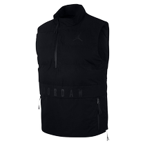 Nike Official Air Jordan Mens Comfortable Sports Stand Collar Cotton Vest 926478-010
