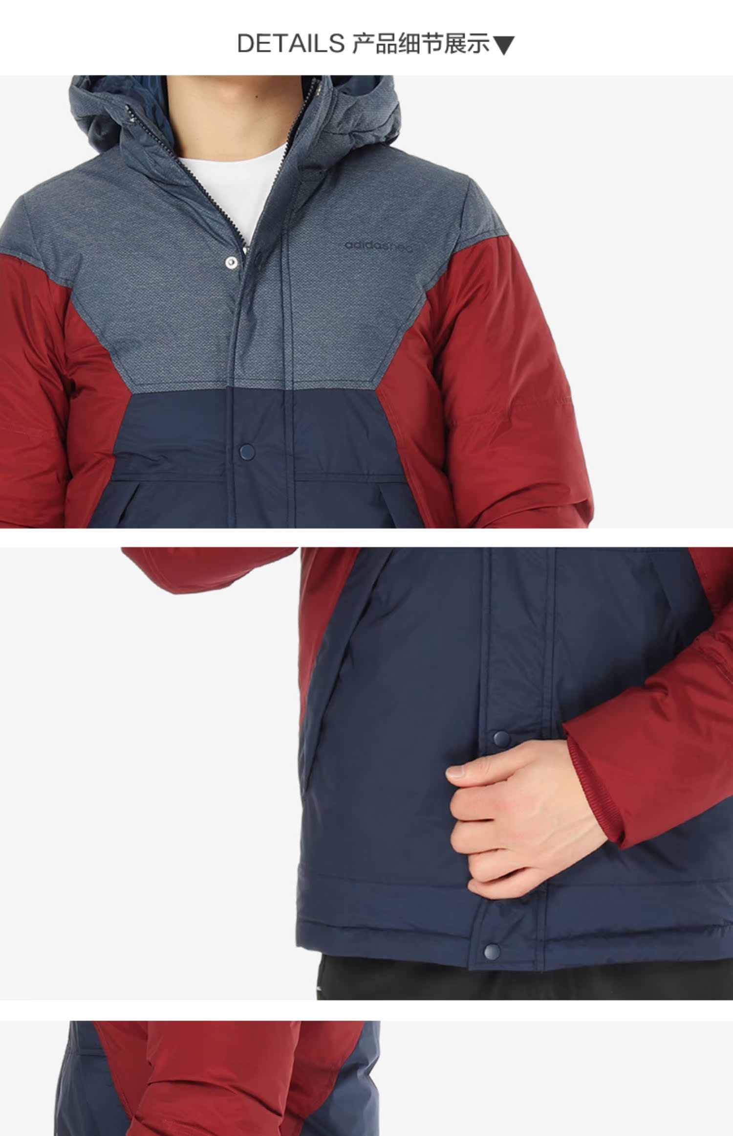 Áo khoác thể thao nam Adidas / Adidas đích thực 2019 mới áo khoác chống gió ấm áp DM4212 - Thể thao xuống áo khoác áo phao lông vũ nam