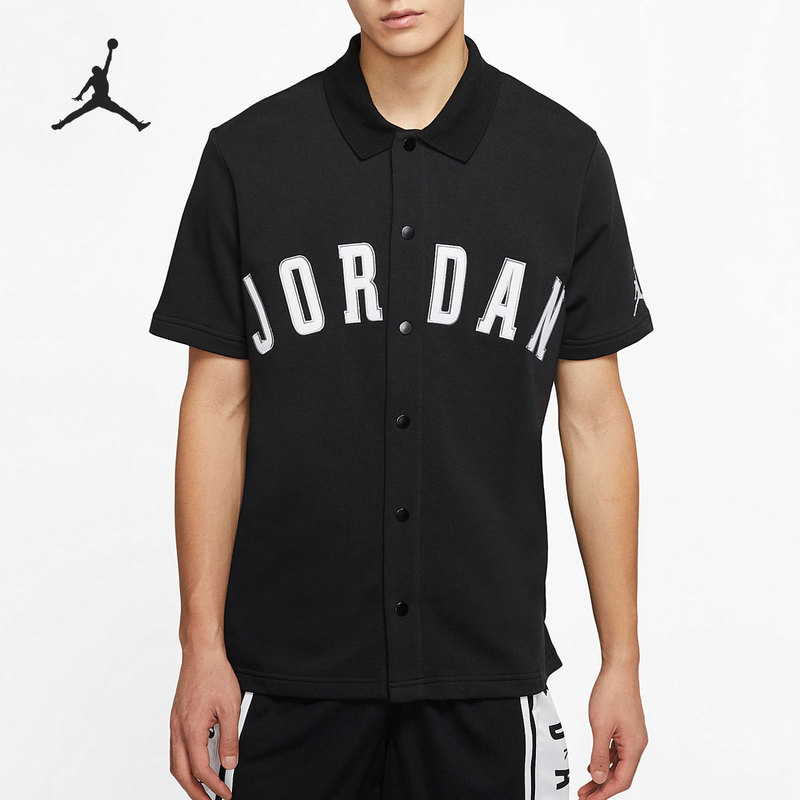 Nike Official Authentic Casual Men's Fashion Trendy Sports Lapel Polo Shirt Aj1111-010 Nike Official Authentic Casual Men's Fashion Trendy Sports Lapel Polo Shirt Aj1111-010