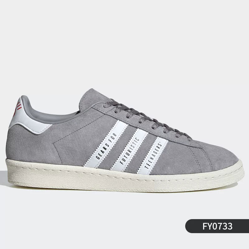 Футболки Adidas/официальные аутентичные Campus 80s Clover мужские и женские повседневные туфли FY6750
