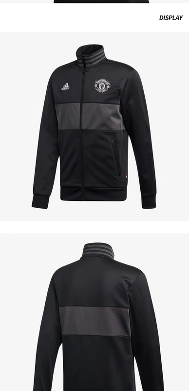 Adidas / Adidas chính hãng mới của nam giới thể thao bóng đá Manchester United 19-20 áo khoác cổ đứng ED4705 - Áo khoác thể thao / áo khoác